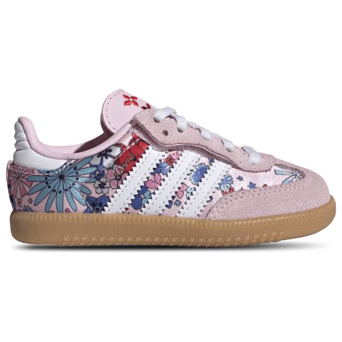 【★百貨店SALE★6/11真夜中2時迄】アディダス Adidas 【 Liberty London Samba Og - Girls\u0027 Toddler Girls\u0027 Toddler Pink/Blue 】 サンバ もの言う花 乳飲み子用 もの言う花 pink さくら色 青碧 青碧