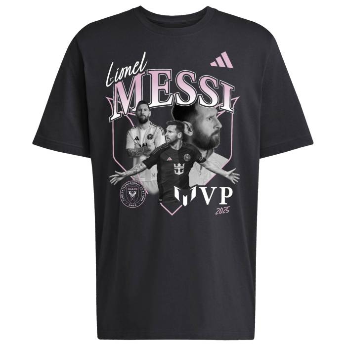 アディダス Adidas 【 Messi 2025 Mvp T-Shirt - Men's Men's Black/Black 】 Tシャツ メンズ メンズ 黒色 ブラック｜スニケス