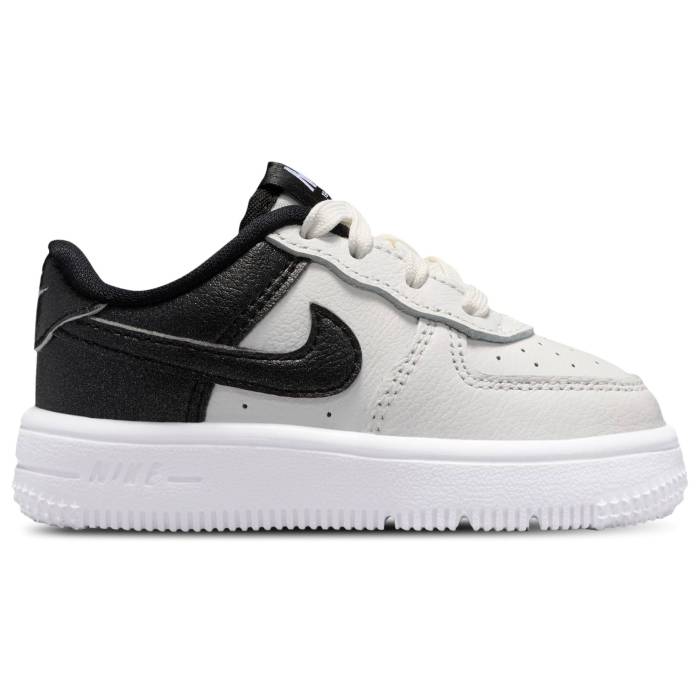 【★百貨店SALE★6/11真夜中2時迄】ナイキ Nike 【 Force 1 Low Lv8 5 Lace-Up - Boys\u0027 Toddler Boys\u0027 Toddler Summit White/Grey/Black 】 もの言う花 乳飲み子用 もの言う花 白いこと 白いこと 薄墨色 薄墨色 黒いこと 黒いこと