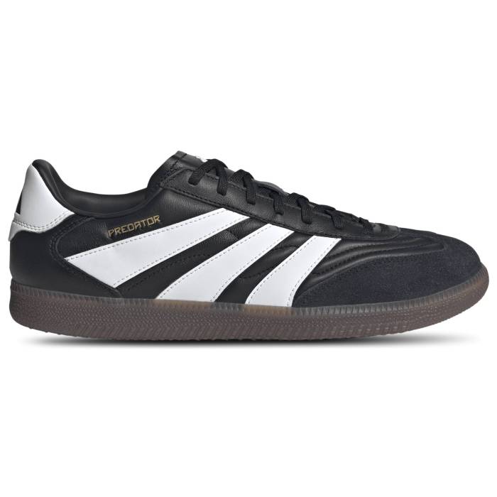アディダス Adidas 【 Predator Freestyle Indoor - Men\u0027s Men\u0027s Black/Gold Metallic/White 】 プレデター 無償性表現スタイル メンズ メンズ 黒いこと 黒いこと ゴールド 白いこと 白いこと