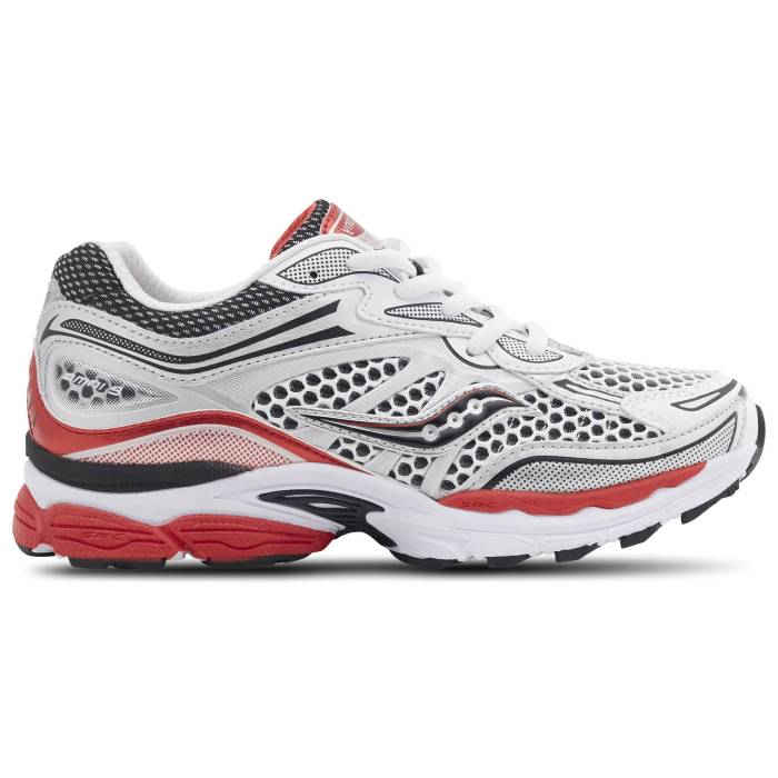 サッカニー Saucony 【 Omni 9 - Boys\u0027 Grade School Boys\u0027 Grade School White/Red 】 オムニ お坊っちゃん キッズ 白いこと 白いこと Red 赤・赤いこと