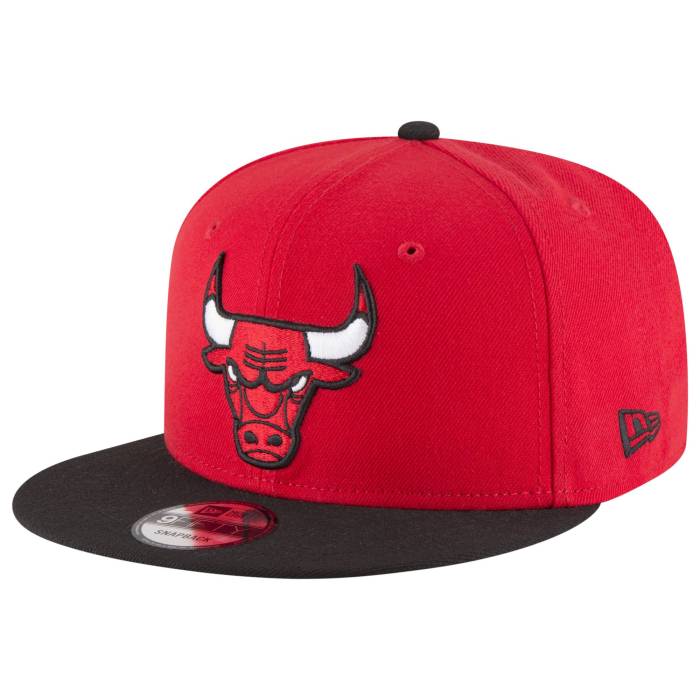 ニューエラ New Era 【 Bulls 2T T/C - Men's Men's Black/Red 】 ブルズ メンズ メンズ 黒色 ブラック Red 赤・レッド|スニケス