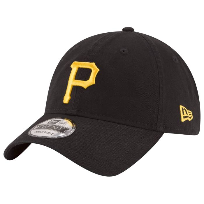 ニューエラ New Era 【 Pirates Game Cap Men's Black/Yellow 】 海賊団 Game ゲーム キャップ 帽子 メンズ 黒色 ブラック yellow 黄色・イエロー