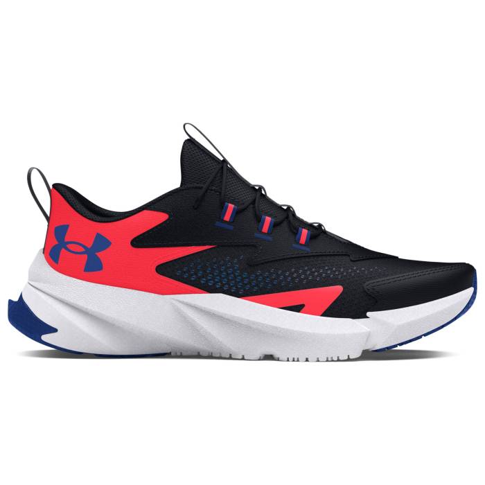 アンダーアーマー Under Armour 【 Scramjet 6 Al Boys Preschool Black/Beta/Tech Blue 】 ジュニア キッズ 黒色 ブラック テック 青色 ブルー