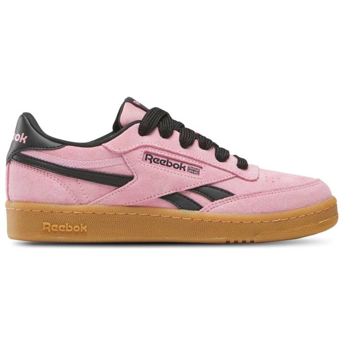 リーボック Reebok 【 Club C Revenge Girls Grade School Astro Rose/Black/Gum 】 クラブ ジュニア キッズ Rose ローズ 黒色 ブラック