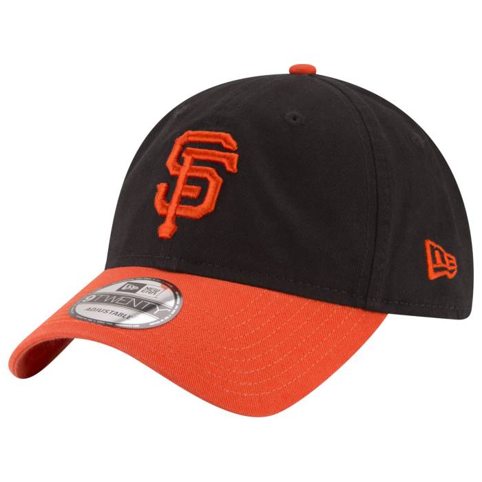 ニューエラ New Era 【 Giants Alternate Cap Men's Black/White 】 ジャイアンツ キャップ 帽子 メンズ 黒色 ブラック 白色 ホワイト