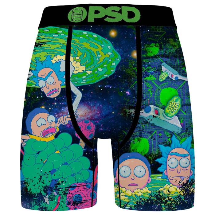 Psd 【 R&M Portal Void Briefs Men's Black/Green 】 メンズ 黒色 ブラック green 緑・グリーン