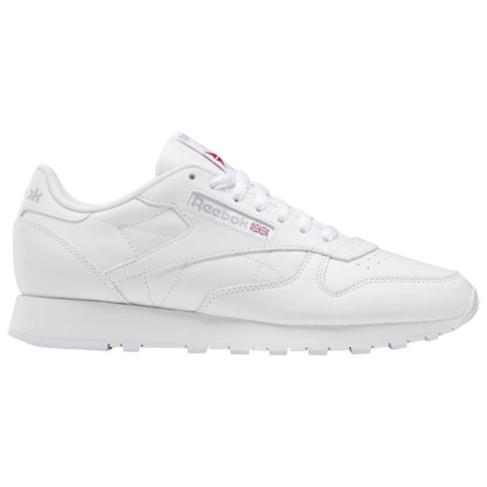リーボック Reebok 【 Classic Leather - Men\u0027s Men\u0027s White/Pure Grey/White 】 古典派音楽 なめし革 メンズ メンズ 白いこと 白いこと 純然たる 薄墨色 薄墨色