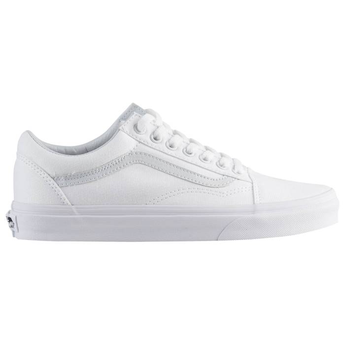 ヴァンズ Vans 【 Old Skool - Boys' Grade School Boys' Grade School True White/White 】 ジュニア キッズ 白色 ホワイト｜スニケス 22,575円
