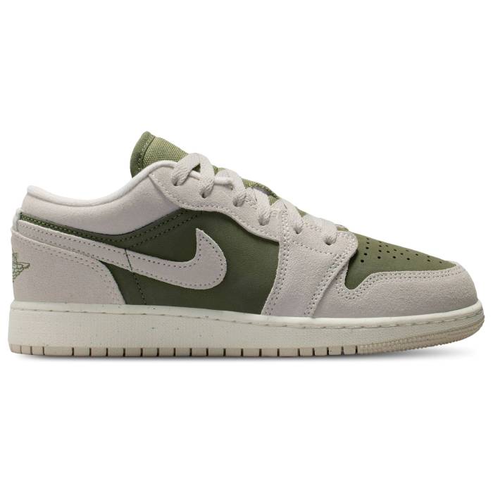 ナイキ ジョーダン Jordan 【 Air  1 Low Se - Boys\u0027 Grade School Boys\u0027 Grade School Green/Beige 】 お坊っちゃん キッズ green 緑・緑であること ベージュ