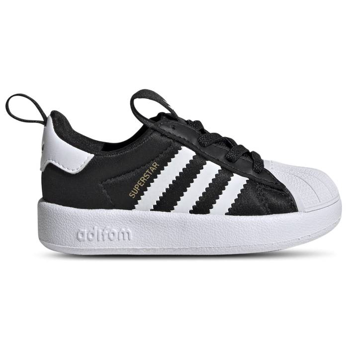 【★百貨店SALE★6/11真夜中2時迄】アディダス Adidas 【 Originals Superstar 360 - Boys\u0027 Toddler Boys\u0027 Toddler White/Black 】 オリジナルス Superstar はやりっ児 もの言う花 乳飲み子用 もの言う花 白いこと 白いこと 黒いこと 黒いこと