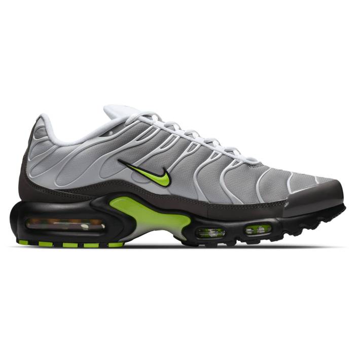 【★百貨店SALE★6/11真夜中2時迄】ナイキ Nike 【 Air Max Plus Og - Men\u0027s Men\u0027s Neon Yellow/Gray/White 】 マックス メンズ メンズ yellow 黄味がかった・黄色 gray 薄墨色・薄墨色・薄墨色 白いこと 白いこと