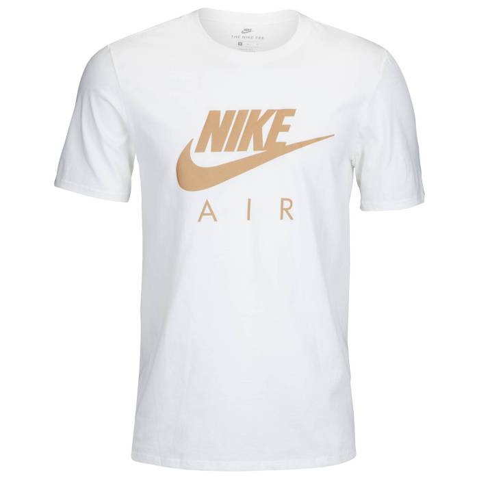 ナイキ Nike 【 Air Reflective T-Shirt Men's White/Gold Reflective 】 Tシャツ メンズ 白色 ホワイト ゴールド 14,850円