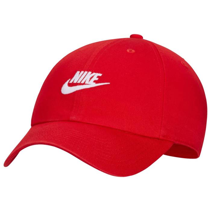 ナイキ Nike 【 Club H86 Adjustable Cap Men's White/Red 】 クラブ キャップ 帽子 メンズ 白色 ホワイト Red 赤・レッド