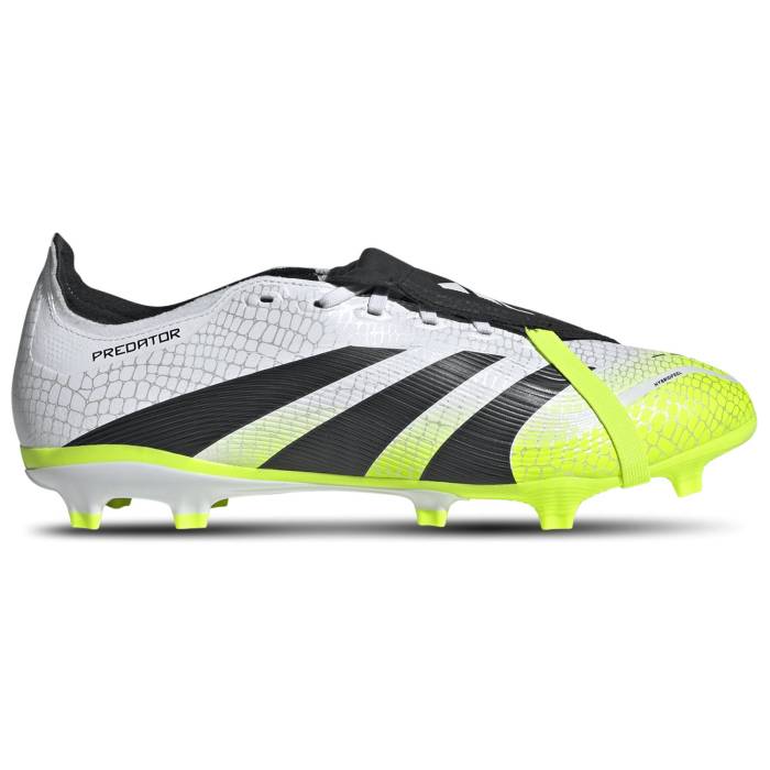 アディダス Adidas 【 Predator League Fold-Over Tongue Fg/Mg Men's White/Black 】 プレデター メンズ 白色 ホワイト 黒色 ブラック