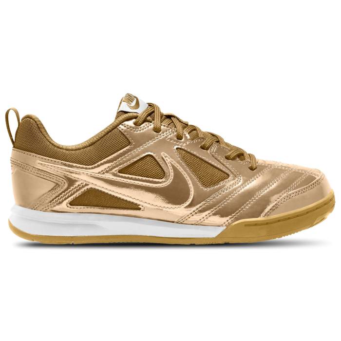 ナイキ Nike 【 Gato Lv8 Boys' Grade School Metallic Gold/White 】 ガトー ジュニア キッズ ゴールド 白色 ホワイト