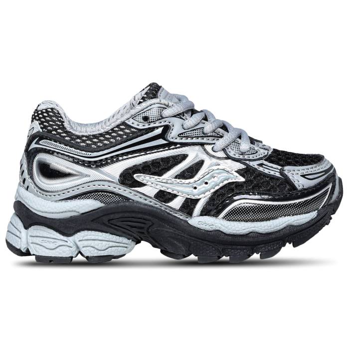 【★百貨店SALE★6/11真夜中2時迄】サッカニー Saucony 【 Omni 9 - Boys\u0027 Toddler Boys\u0027 Toddler Black/Silver 】 オムニ もの言う花 乳飲み子用 もの言う花 黒いこと 黒いこと Silver しろがね色・しろがね色
