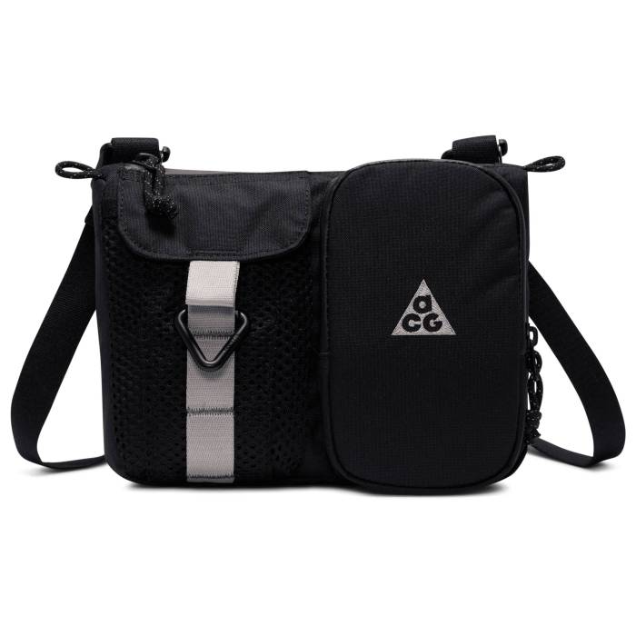 【★百貨店SALE★6/11真夜中2時迄】ナイキ Nike 【 Acg Daymax Crossbody - Adult Adult Black/College Grey/College Grey 】 ユニ一発やる 黒いこと 黒いこと 単科大学 薄墨色 薄墨色