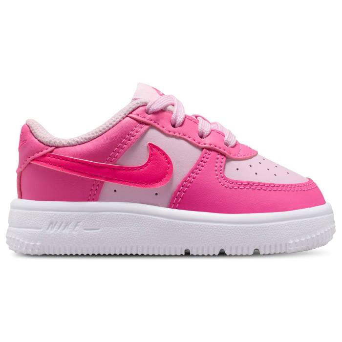 【★百貨店SALE★6/11真夜中2時迄】ナイキ Nike 【 Air Force 1 Colors - Girls\u0027 Toddler Girls\u0027 Toddler Pink Sicicle/Hyper Pink 】 もの言う花 乳飲み子用 もの言う花 pink さくら色