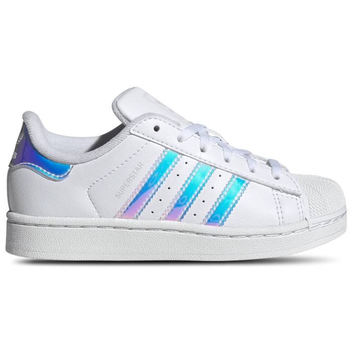 アディダス Adidas 【 Originals Superstar Ii - Girls\u0027 Preschool Girls\u0027 Preschool White/Multi 】 オリジナルス Superstar はやりっ児 お坊っちゃん 御姉さん 赤ちゃん用 お坊っちゃん キッズ 白いこと 白いこと