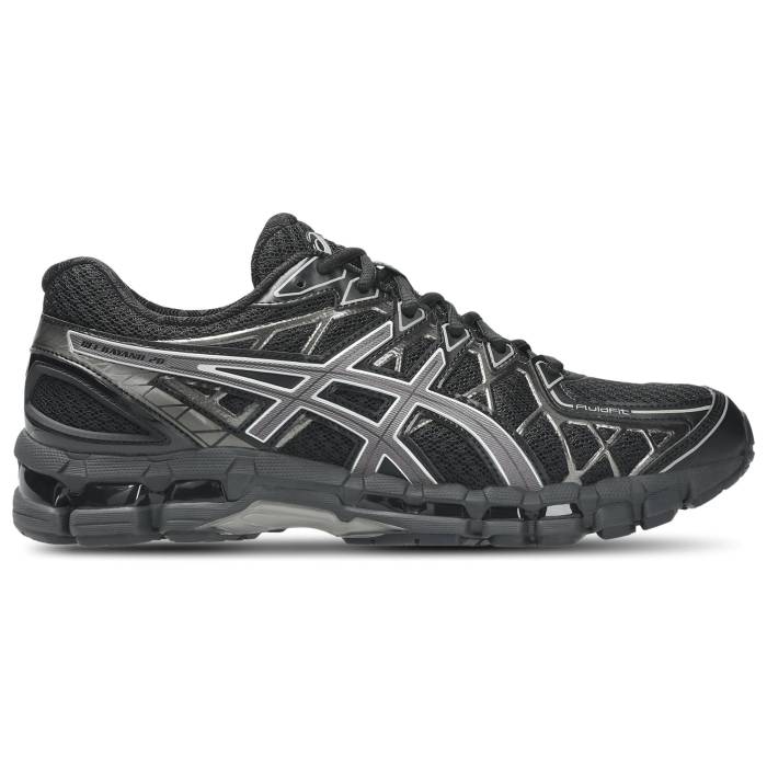【 Gel-Kayano 20 - Men\u0027s Men\u0027s Black/Clay Grey 】 メンズ メンズ 黒いこと 黒いこと 薄墨色 薄墨色