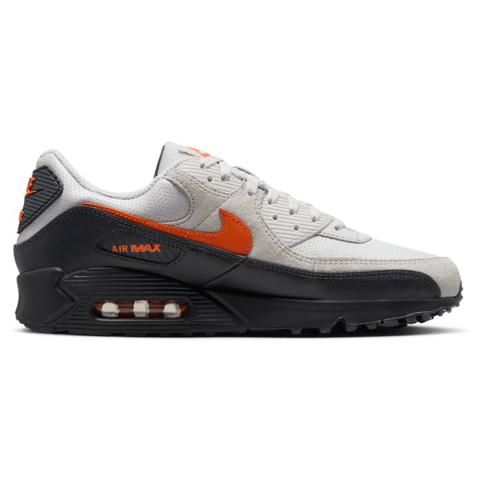 【★百貨店SALE★6/11真夜中2時迄】ナイキ Nike 【 Air Max 90 - Men\u0027s Men\u0027s Vast Grey/Safety Orange/Anthracite 】 マックス メンズ メンズ 薄墨色 薄墨色 orange 橙・オレンジ色