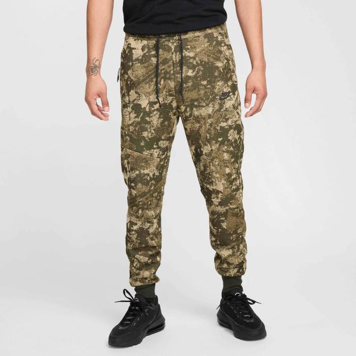 ナイキ Nike 【 Tech Fleece Joggers Gel - Men\u0027s Men\u0027s Neutral Olive/Black 】 テック フリース ジョガーパンツ メンズ メンズ olive オリーブ 黒いこと 黒いこと