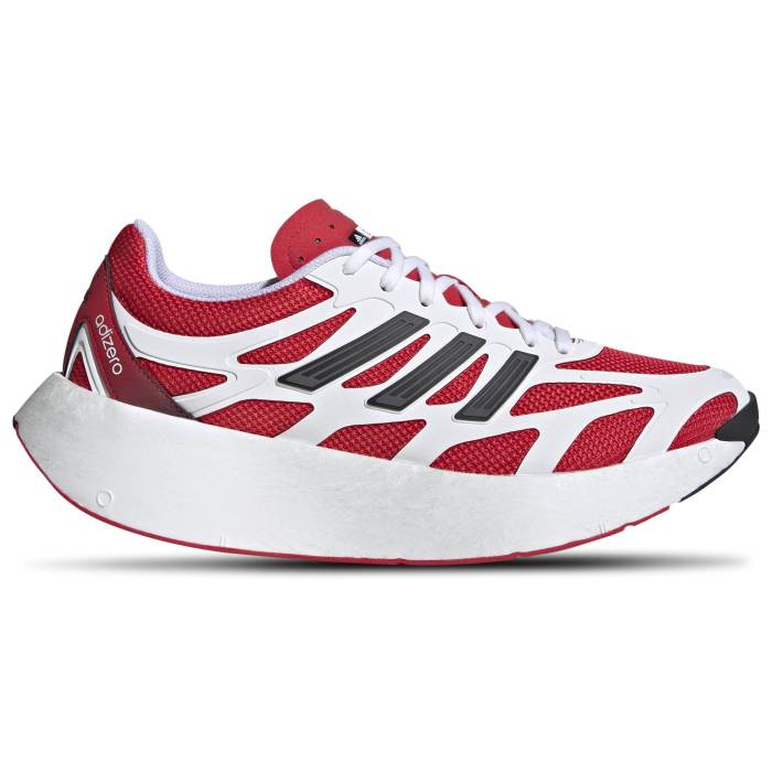 【★百貨店SALE★6/11真夜中2時迄】アディダス Adidas 【 Adizero Aruku - Men\u0027s Men\u0027s Pure Ruby/Footwear White/Core Black 】 アディゼロ メンズ メンズ 純一無雑 白いこと 白いこと 中核グループ 黒いこと 黒いこと