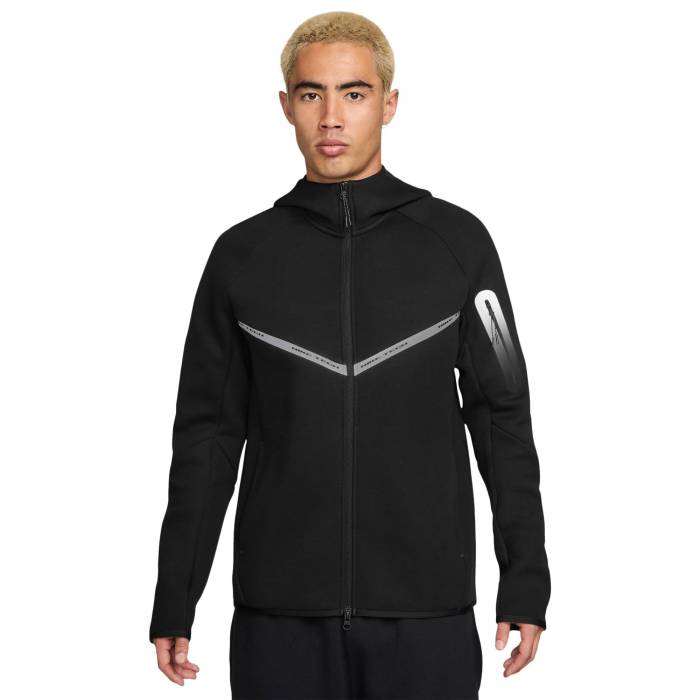 ナイキ Nike 【 Tech Fleece Wr Full-Zip Jacket - Men\u0027s Men\u0027s Black/Black 】 テック フリース フルジップ Jacket 上衣 メンズ メンズ 黒いこと 黒いこと