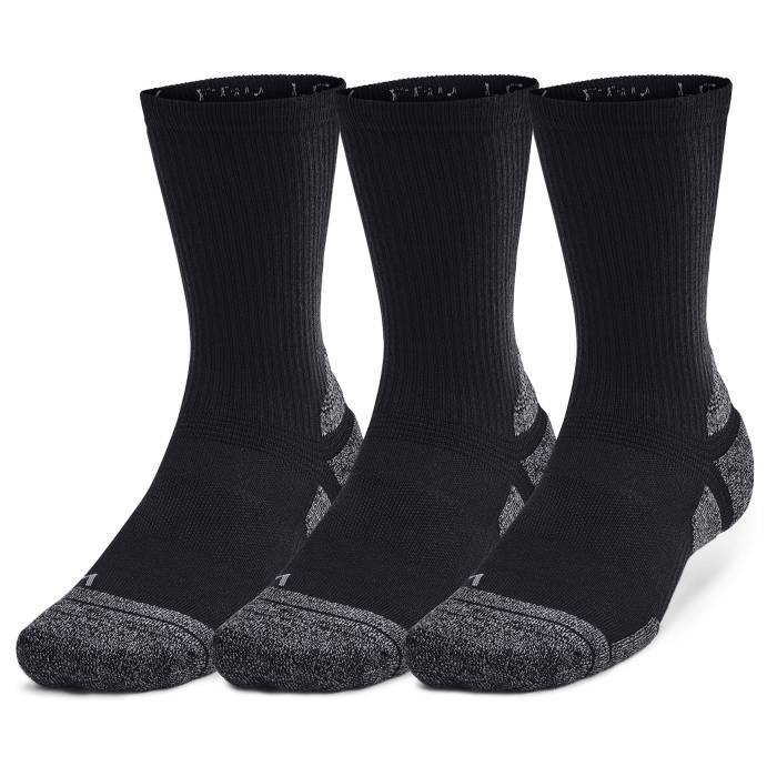 アンダーアーマー Under Armour 【 Perf Tech Pro 3Pk Crew - Men's Men's Black/Black/Castlerock 】 テック プロ クルー メンズ メンズ 黒色 ブラック｜スニケス