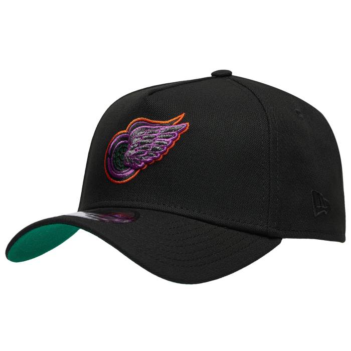 ニューエラ New Era 【 Red Wings 940Af Neon Pop Cap - Adult Adult Black 】 Red 赤・レッド キャップ 帽子 ユニセックス 黒色 ブラック｜スニケス