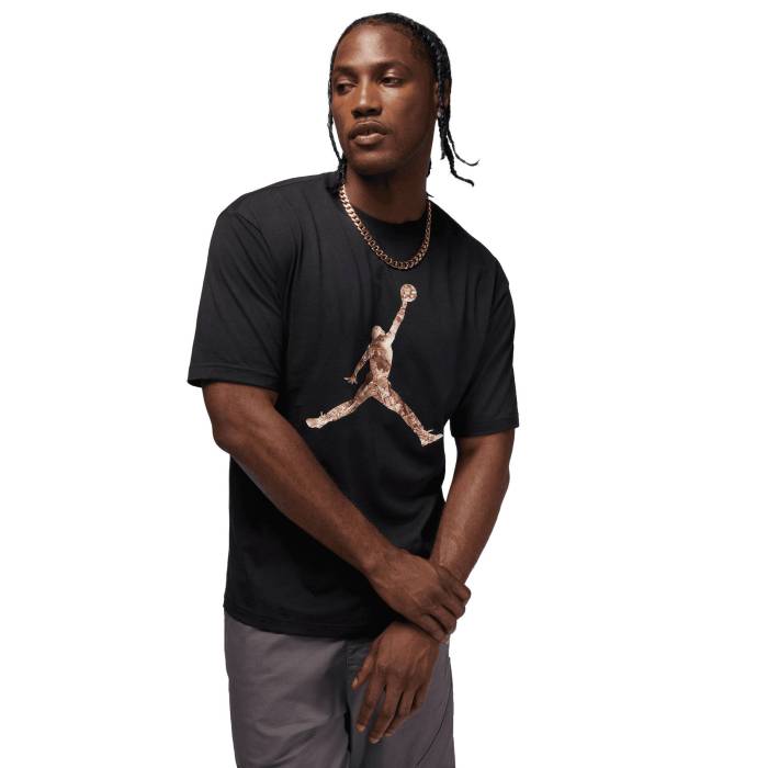 ナイキ ジョーダン Jordan 【 Brooklyn Jumpman T-Shirt - Men\u0027s Men\u0027s Black/Sail 】 ブルックリン Jumpman 飛び降りるマン プルオーバー メンズ メンズ 黒いこと 黒いこと