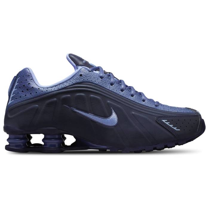 【★百貨店SALE★6/11真夜中2時迄】ナイキ Nike 【 Shox R4 ナトリウム9 - Men\u0027s Men\u0027s Obsidian/Diffused Blue/Light Armory Blue 】 Shox ショックス メンズ メンズ 青碧 青碧