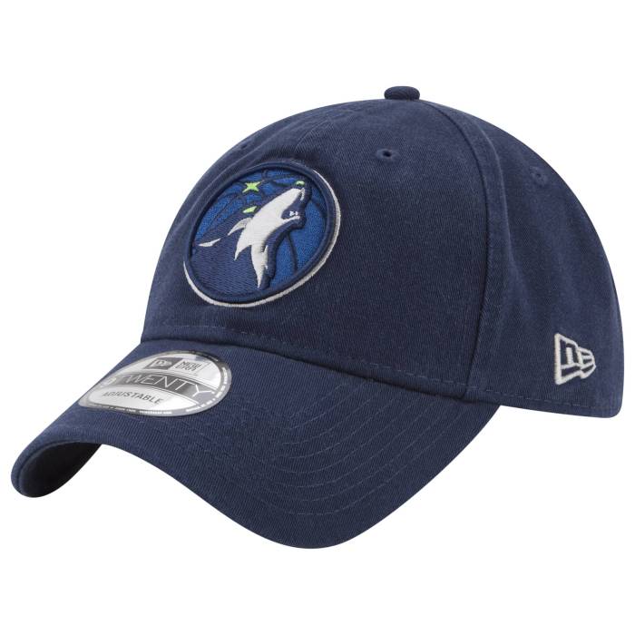ニューエラ New Era 【 Timberwolves Core Classics 2.0 Cap Men's Black/Black 】 ティンバーウルブズ コア キャップ 帽子 メンズ 黒色 ブラック