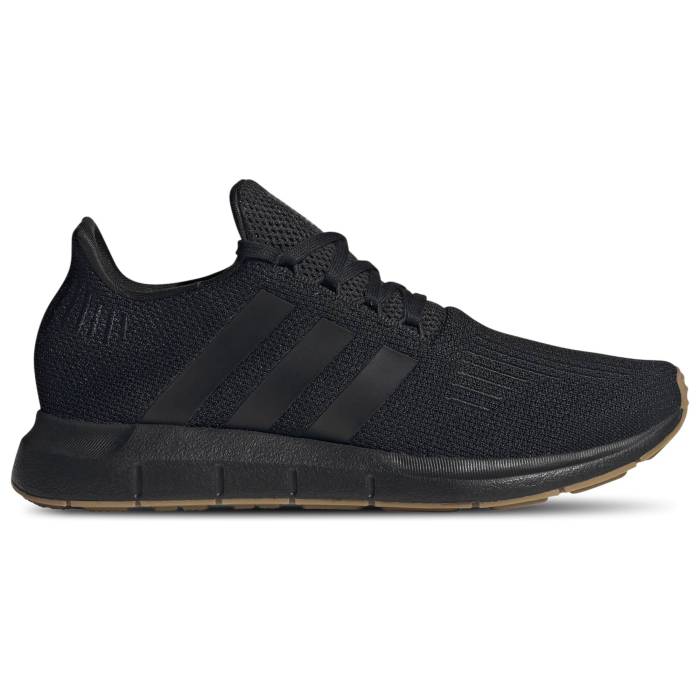 アディダス Adidas 【 Swift Run 1.0 Men's Core Black/Core Black 】 Swift ラン メンズ コア 黒色 ブラック