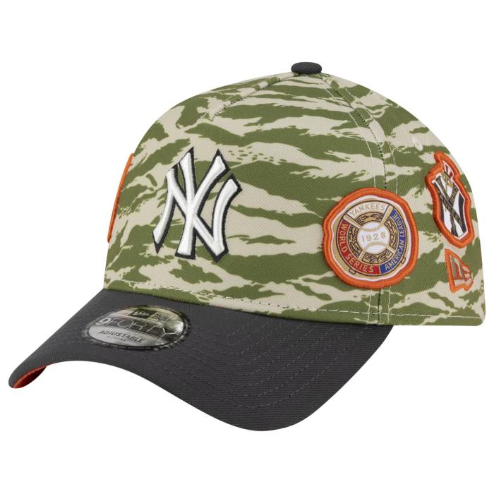 ニューエラ New Era 【 Yankees 940Af Tiger Camo Energy Cap - Adult Adult Black/Multi 】 ヤンキース カモ柄 エナジー キャップ 帽子 ユニセックス 黒色 ブラック｜スニケス