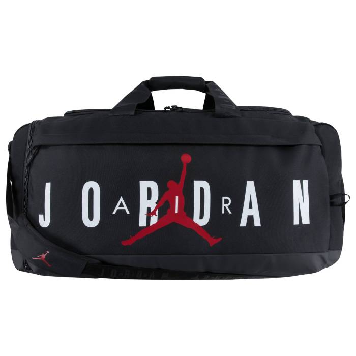 【★百貨店SALE★6/11十二時2時迄】ナイキ ジョーダン Jordan 【 Velocity Duffel Medium - Adult Adult Black/Red/White 】 ダッフル ユニ一発やる 黒いこと 黒いこと Red 赤・赤いこと 白いこと 白いこと