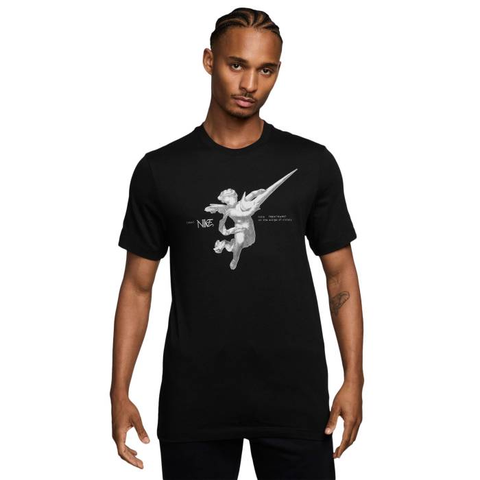 ナイキ Nike 【 Nsw T Shirt Wings City - Men's Men's Black/White 】 シティ メンズ メンズ 黒色 ブラック 白色 ホワイト｜スニケス