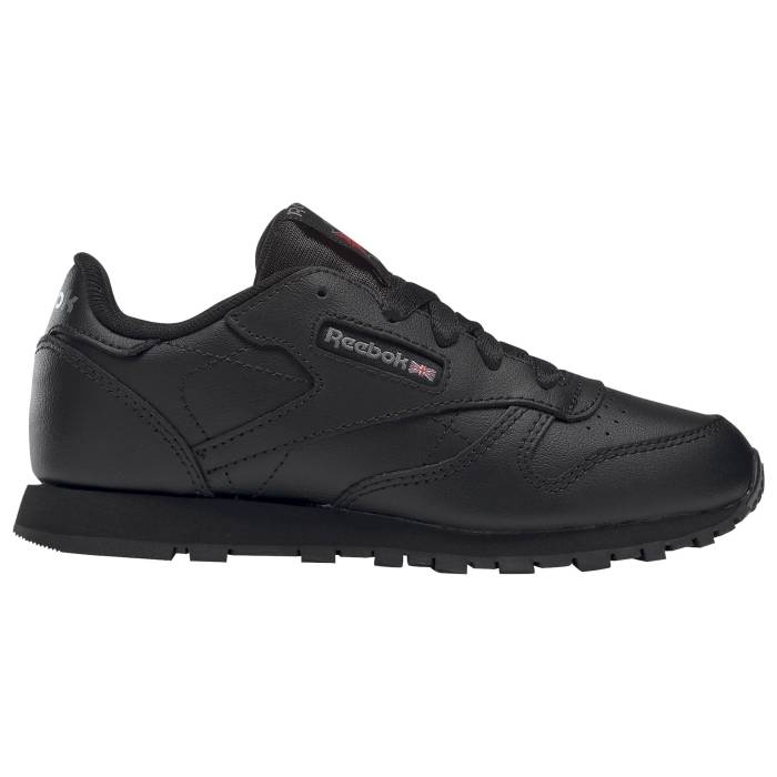 リーボック Reebok 【 Classic Leather Boys Preschool Black/Black 】 クラシック レザー ジュニア キッズ 黒色 ブラック