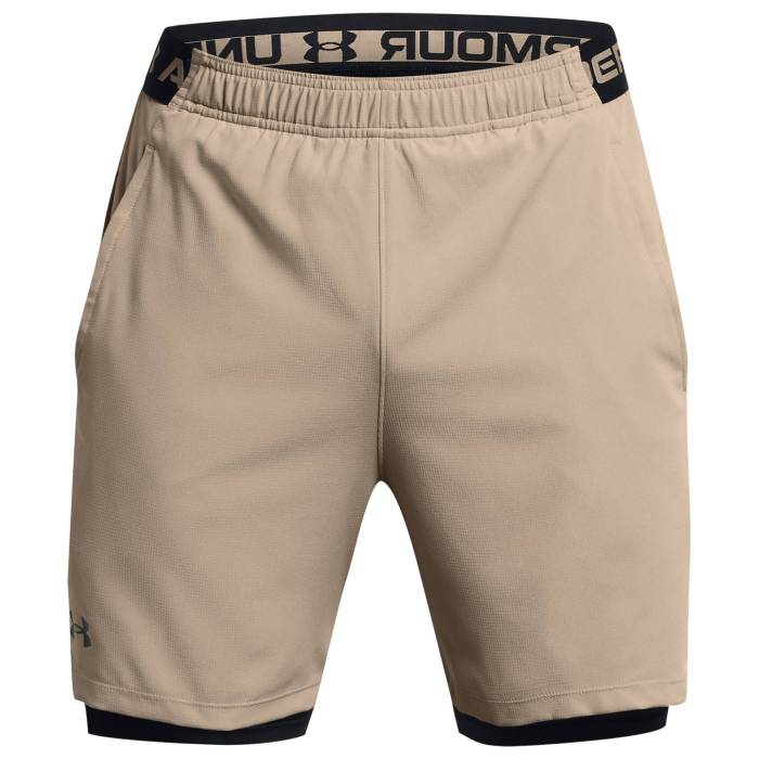 アンダーアーマー Under Armour 【 Vanish Woven Shorts With Heat Gear Men's Timberwolf Taupe/ Black/ Black 】 Woven ウーブン ショーツ ヒート ギア メンズ 黒色 ブラック