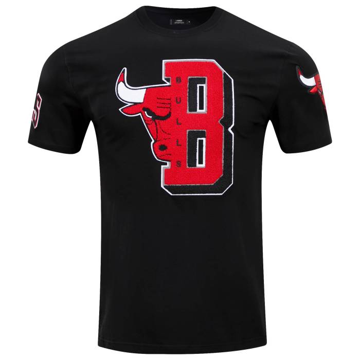 プロスタンダード Pro Standard 【 Bulls Mash Up Sj Tee Men's Black 】 ブルズ Tシャツ メンズ 黒色 ブラック