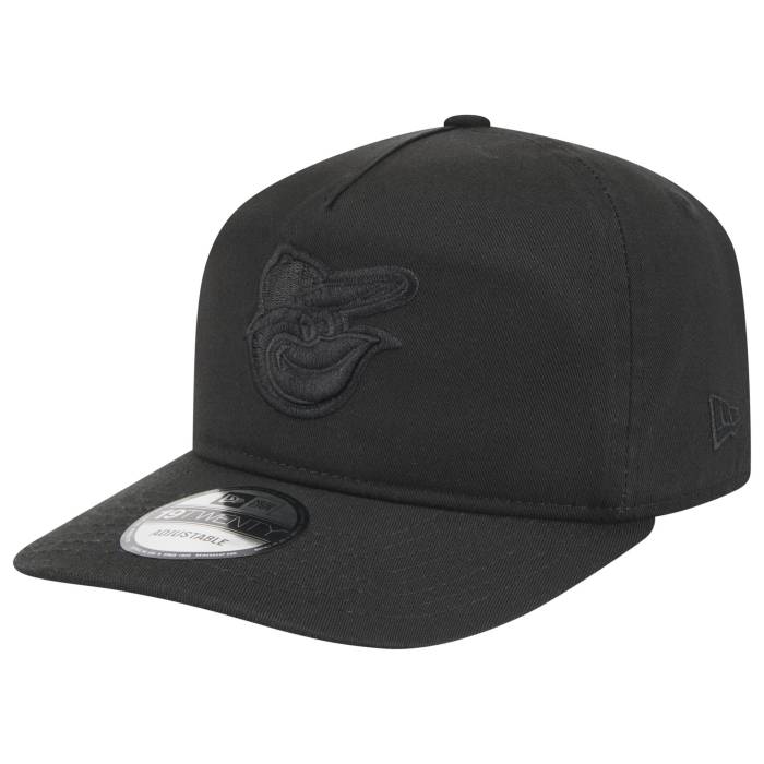 ニューエラ New Era 【 Orioles Core 19Twenty Cap Adult Black/Black/Black 】 オリオールズ コア キャップ 帽子 ユニセックス 黒色 ブラック