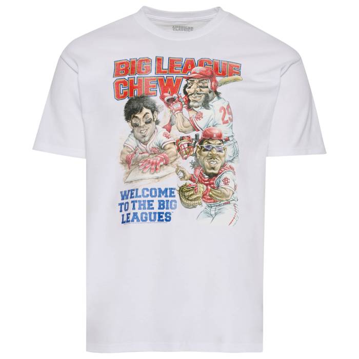 Graphic Tees 【 Big League Chew T-Shirt Men's White 】 Tシャツ メンズ 白色 ホワイト