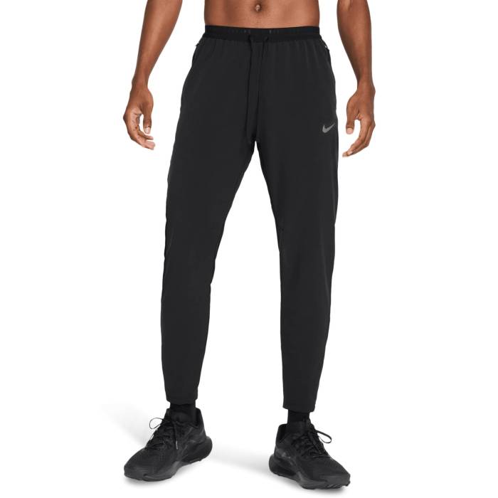 ナイキ Nike 【 Dri-Fit Stride Woven Pant - Men's Men's Black/Reflective Silver 】 ドライフィット Woven ウーブン パンツ メンズ メンズ 黒色 ブラック Silver 銀色・シルバー｜スニケス