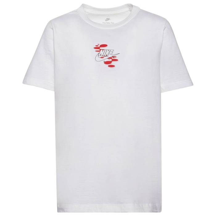 【★百貨店SALE★6/11真夜中2時迄】ナイキ Nike 【 Graphic T-Shirt - Boys\u0027 Grade School Boys\u0027 Grade School White/Red 】 グラフィック ティーシャツ お坊っちゃん キッズ 白いこと 白いこと Red 赤・赤いこと