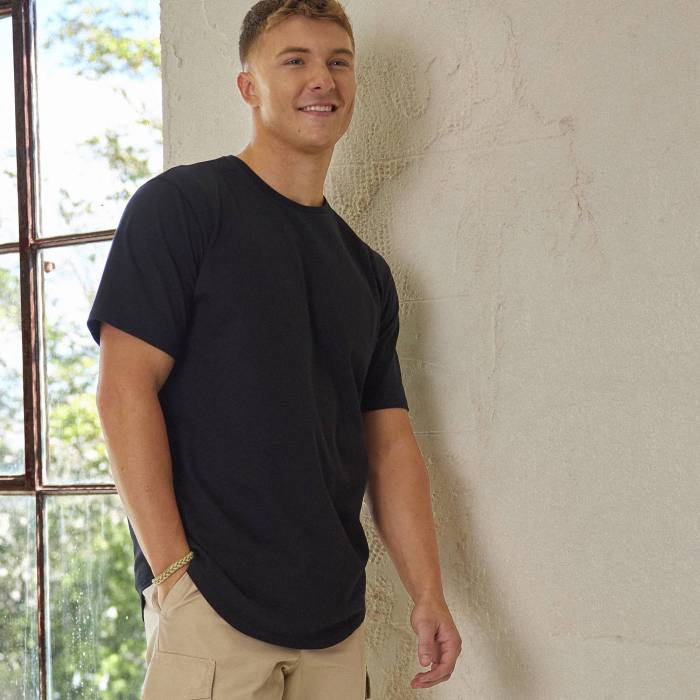 Csg 【 Curve Hem T-Shirt - Men\u0027s Men\u0027s Black 】 プルオーバー メンズ メンズ 黒いこと 黒いこと