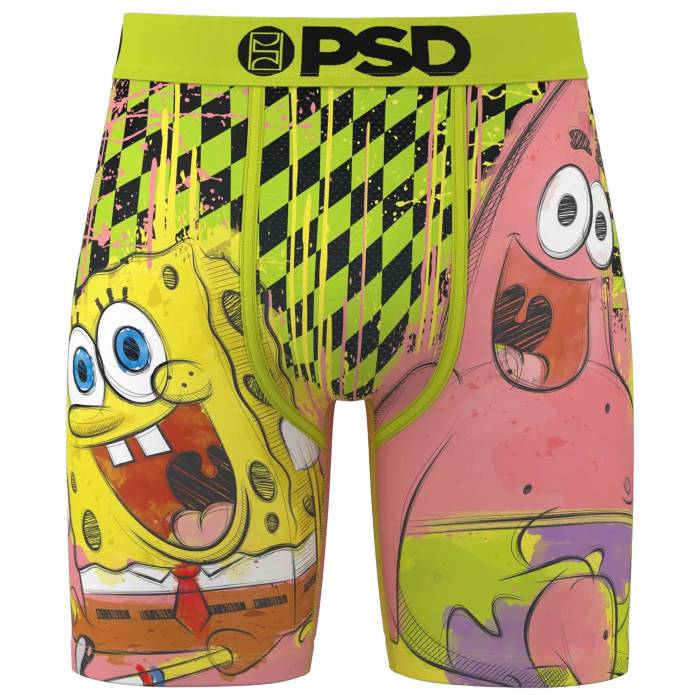 Psd 【 Sb Drip Squad Briefs - Men\u0027s Men\u0027s Yellow/Black/Pink 】 エスビー メンズ メンズ yellow 黄味がかった・黄色 黒いこと 黒いこと pink サクラ色