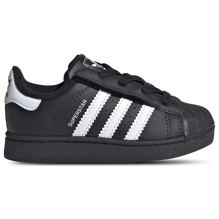 【★百貨店SALE★6/11真夜中2時迄】アディダス Adidas 【 Originals Superstar Ii - Boys\u0027 Toddler Boys\u0027 Toddler White/Black 】 オリジナルス Superstar はやりっ児 もの言う花 乳飲み子用 もの言う花 白いこと 白いこと 黒いこと 黒いこと