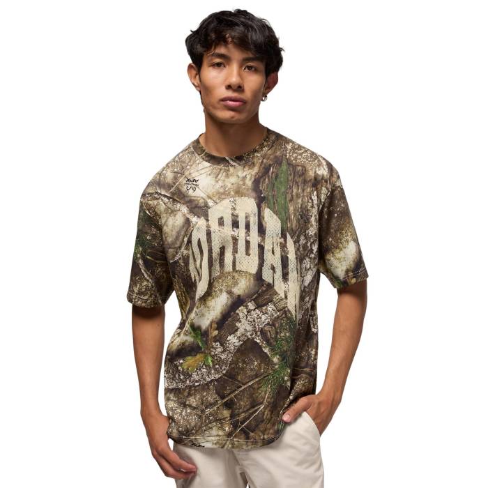 ナイキ ジョーダン Jordan 【 Brooklyn Rlt Aop Short Sleeve Crew - Men\u0027s Men\u0027s Sail/Sail 】 ブルックリン Sleeve 捩り 労働者の一団 メンズ メンズ