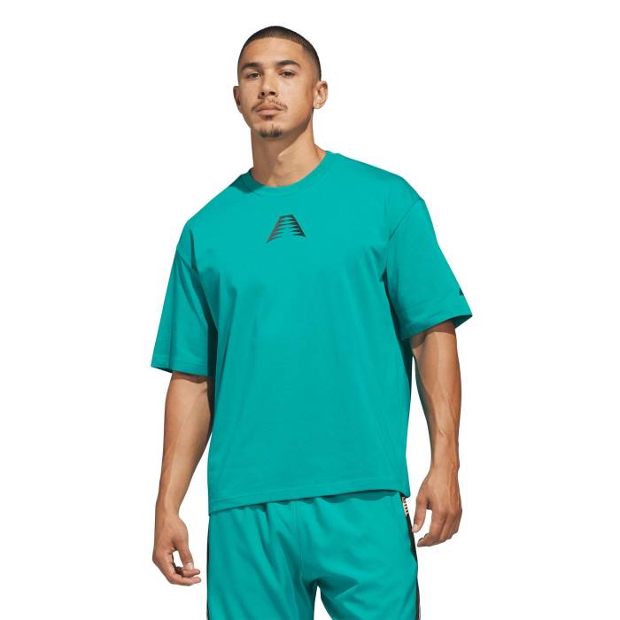 アディダス Adidas 【 Anthony Edwards Believe That T-Shirt - Men's Men's Equipment Green 】 アンソニー Tシャツ メンズ メンズ green 緑・グリーン|スニケス